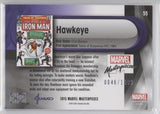 2016 Upper Deck Marvel Masterpieces Base Set - #55 Hawkeye