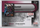 2016 Upper Deck Marvel Masterpieces Base Set - #57 Gambit