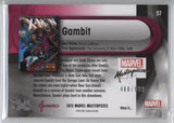 2016 Upper Deck Marvel Masterpieces Base Set "What If" - #57 Gambit