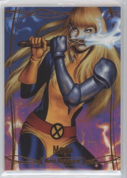 2016 Upper Deck Marvel Masterpieces Base Set - Epic Orange Foil #5 Magik