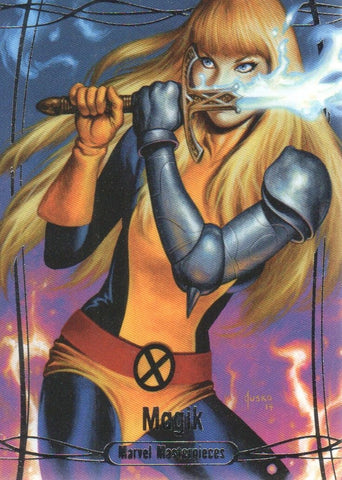 2016 Upper Deck Marvel Masterpieces Base Set - #5 Magik