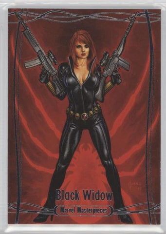 2016 Upper Deck Marvel Masterpieces Base Set - #63 Black Widow