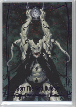 2016 Upper Deck Marvel Masterpieces Base Set - Epic Purple Foil #6 Gorr The God Butcher
