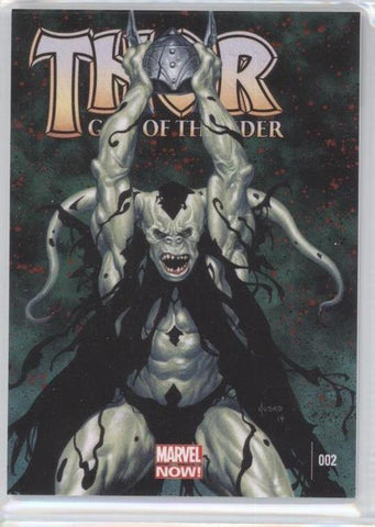 2016 Upper Deck Marvel Masterpieces Base Set "What If" - #6 Gorr The God Butcher