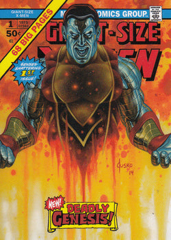 2016 Upper Deck Marvel Masterpieces Base Set "What If" - #74 Colossus