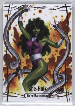 2016 Upper Deck Marvel Masterpieces Base Set - #76 She-Hulk