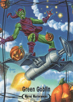 2016 Upper Deck Marvel Masterpieces Base Set - #77 Green Goblin