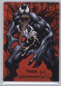 2016 Upper Deck Marvel Masterpieces Base Set - Epic Orange Foil #86 Venom