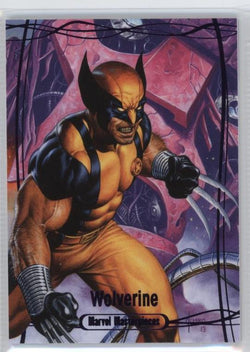 2016 Upper Deck Marvel Masterpieces Base Set - Epic Purple Foil #89 Wolverine