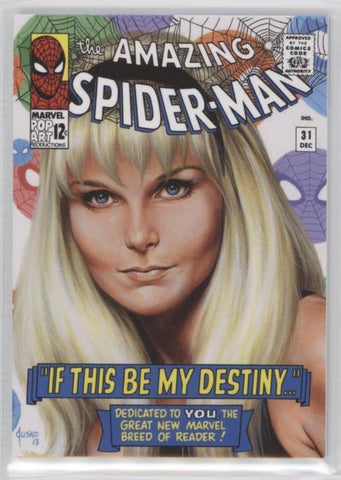 2016 Upper Deck Marvel Masterpieces Base Set "What If" - #8 Gwen Stacy