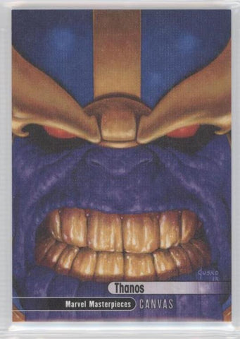 2016 Upper Deck Marvel Masterpieces Canvas High Series #94 Thanos