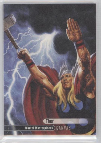 2016 Upper Deck Marvel Masterpieces Canvas High Series #95 Thor