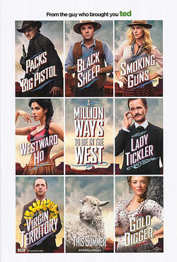 A MILLION WAYS TO DIE IN THE WEST