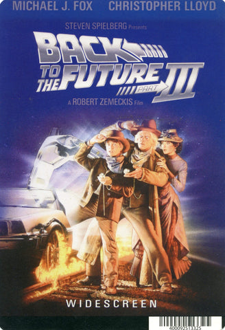 Back to the Future III