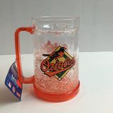 BALTIMORE ORIOLES OFFICIAL MLB 16OZ CRYSTAL FREEZER MUG