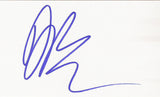 DREW BARRYMORE SIGNED 3x5 INDEX CARD COA AUTHENTIC