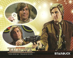 Rittenhouse Archives Battlestar Galactica Colonial Warriors Promo Card P1