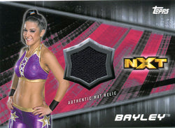 2016 Topps WWE Bayley Authentic Event-Used Mat Relic #15/25