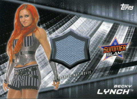 2016 Topps WWE Becky Lynch Authentic Event-Used Mat Relic #054/199