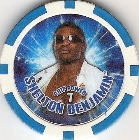 2011 Topps WWE Power Chipz Shelton Benjamin