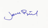 JESSICA BIEL SIGNED 3x5 INDEX CARD COA AUTHENTIC