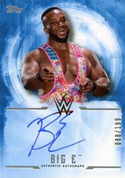 2017 Topps Undisputed WWE Big E Authentic Autograph #088/199