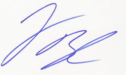 JACK BLACK SIGNED 3x5 INDEX CARD COA AUTHENTIC