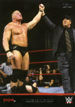 2016 Topps WWE Walmart Exclusive Brock Lesnar #1