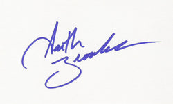 GARTH BROOKS SIGNED 3x5 INDEX CARD COA AUTHENTIC