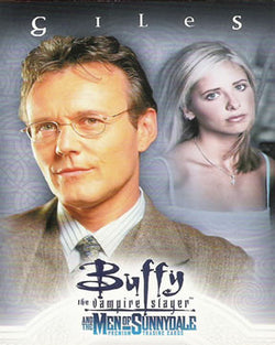Inkworks Buffy the Vampire Slayer and the Men of Sunnydale Promo Card MOSP-UK