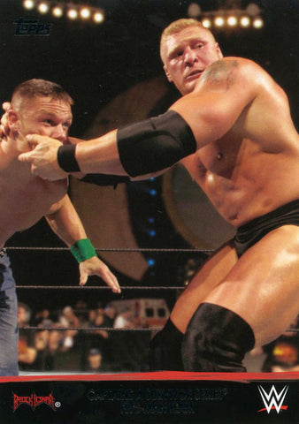 2016 Topps WWE Walmart Exclusive Brock Lesnar #17