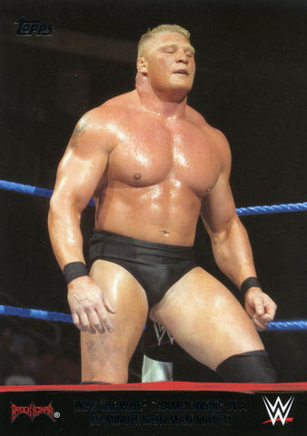 2016 Topps WWE Walmart Exclusive Brock Lesnar #15