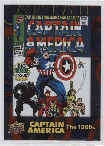 2016 Upper Deck E-Pack Captain America 75th Anniversary Foil Parallel SP DEC-61