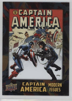 2016 Upper Deck E-Pack Captain America 75th Anniversary Foil Parallel DEC-10