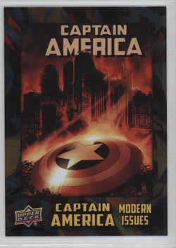 2016 Upper Deck E-Pack Captain America 75th Anniversary Foil Parallel DEC-11