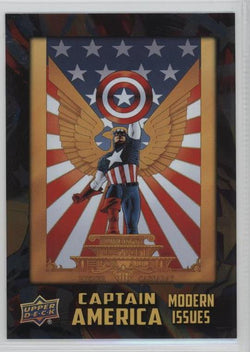 2016 Upper Deck E-Pack Captain America 75th Anniversary Foil Parallel DEC-14