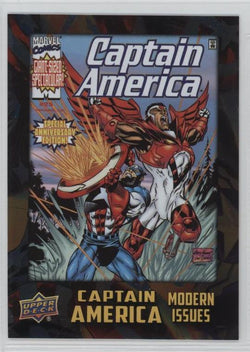2016 Upper Deck E-Pack Captain America 75th Anniversary Foil Parallel DEC-16