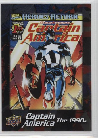 2016 Upper Deck E-Pack Captain America 75th Anniversary Foil Parallel DEC-17