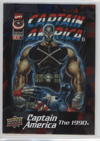 2016 Upper Deck E-Pack Captain America 75th Anniversary Foil Parallel DEC-19