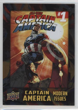 2016 Upper Deck E-Pack Captain America 75th Anniversary Foil Parallel DEC-1