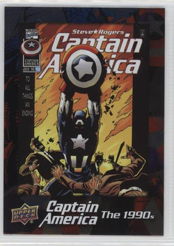 2016 Upper Deck E-Pack Captain America 75th Anniversary Foil Parallel DEC-21