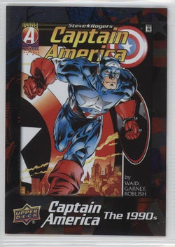 2016 Upper Deck E-Pack Captain America 75th Anniversary Foil Parallel DEC-22