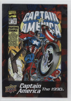 2016 Upper Deck E-Pack Captain America 75th Anniversary Foil Parallel DEC-25