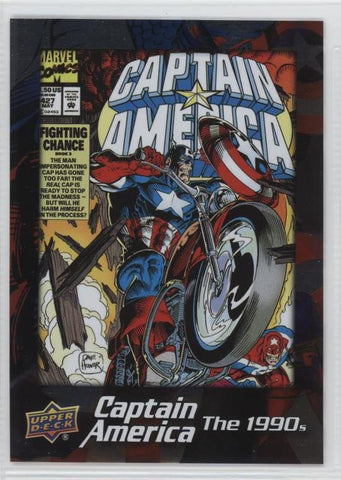 2016 Upper Deck E-Pack Captain America 75th Anniversary Foil Parallel DEC-25