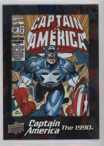 2016 Upper Deck E-Pack Captain America 75th Anniversary Foil Parallel DEC-26