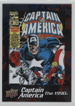 2016 Upper Deck E-Pack Captain America 75th Anniversary Foil Parallel DEC-27
