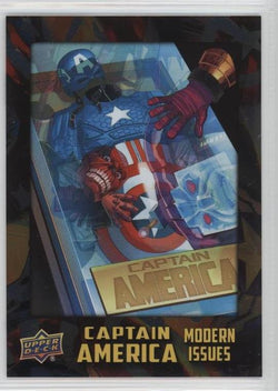 2016 Upper Deck E-Pack Captain America 75th Anniversary Foil Parallel DEC-2