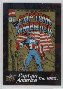 2016 Upper Deck E-Pack Captain America 75th Anniversary Foil Parallel DEC-31