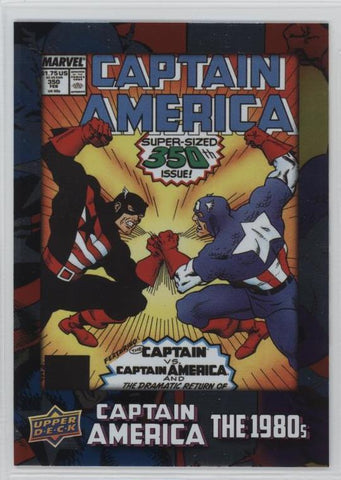 2016 Upper Deck E-Pack Captain America 75th Anniversary Foil Parallel DEC-34