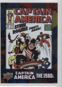 2016 Upper Deck E-Pack Captain America 75th Anniversary Foil Parallel DEC-35